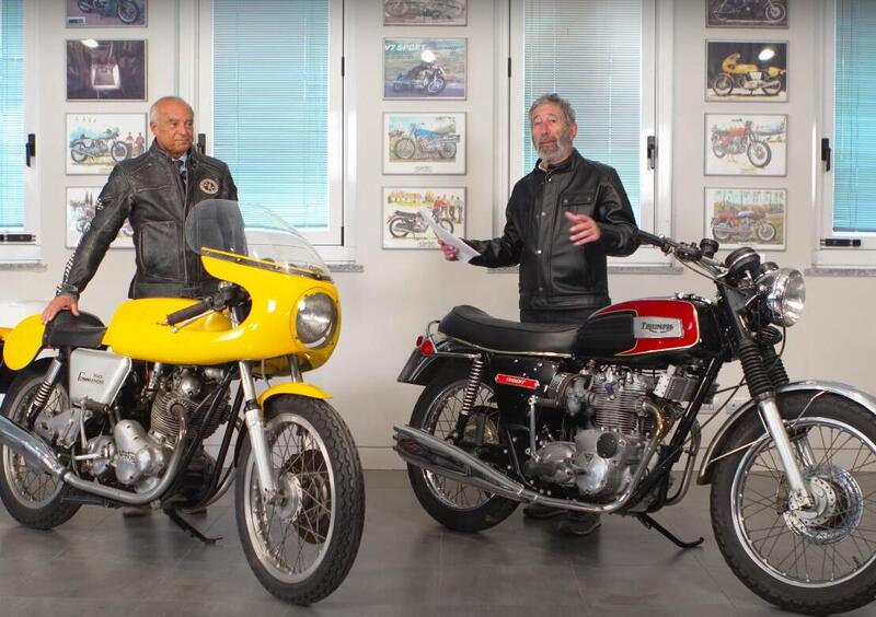 Norton 750 PR e Triumph 750 Trident: l&#039;evoluzione e il restauro [VIDEO]