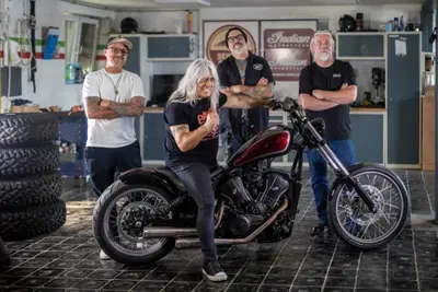 Una Scout in stile chopper old school conclude la serie Forged di Indian 