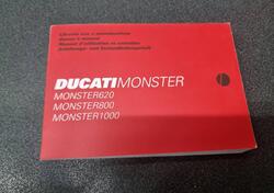 USO E MANUTENZIONE MANUALE DUCATI MONSTER -