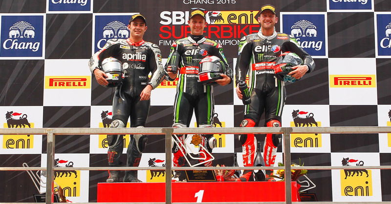 Dominio di Rea in gara 1 SBK a Buriram