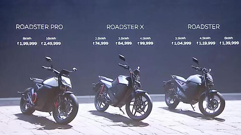 E se l&#039;elettrica costasse meno di 1.000 euro? Ola pronta con le sue Roadster. Ma qualcosa non torna