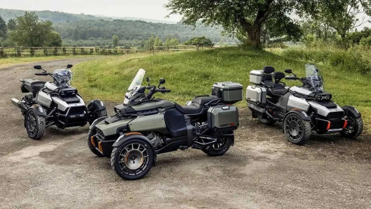 Vuoi una GS Adventure ma con tre ruote? Ci ha già pensato Can-Am. Ecco il Canyon (11)