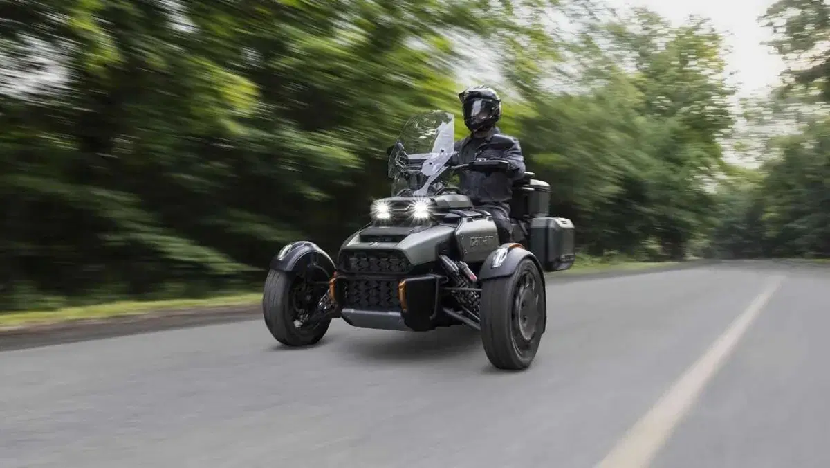 Vuoi una GS Adventure ma con tre ruote? Ci ha già pensato Can-Am. Ecco il Canyon (16)
