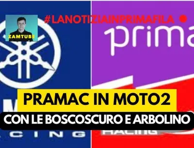 MotoGP 2024 - Pramac in Moto2 con Arbolino e le Boscoscuro - [VIDEO]