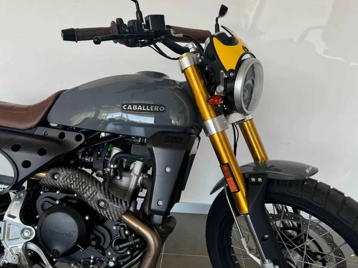 Fantic Motor Caballero 500 Scrambler Deluxe (2021 - 23) (5)