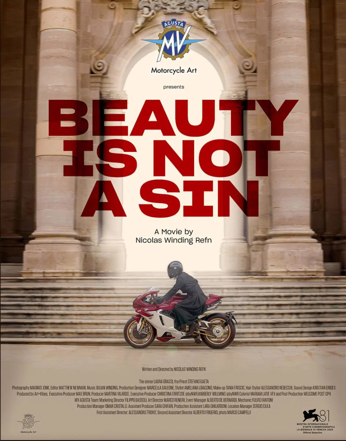 MV Agusta al Festival Internazionale del Cinema di Venezia con la Superveloce 1000 Serie Oro