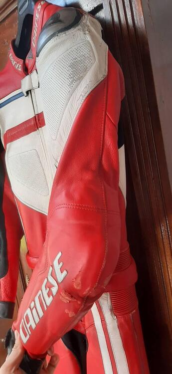 Tuta pelle Dainese divisibile (3)