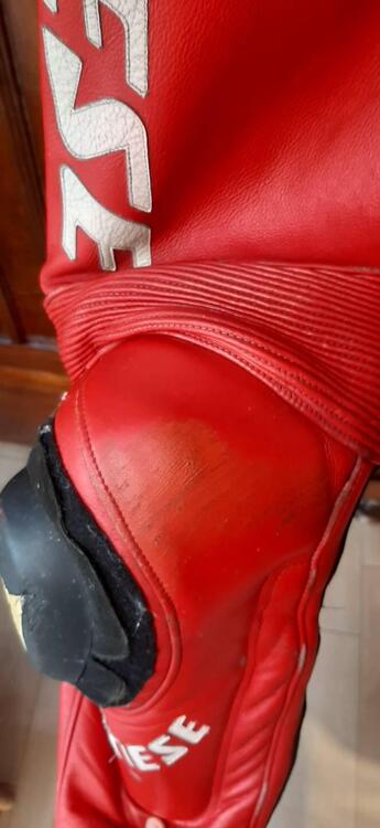 Tuta pelle Dainese divisibile (5)