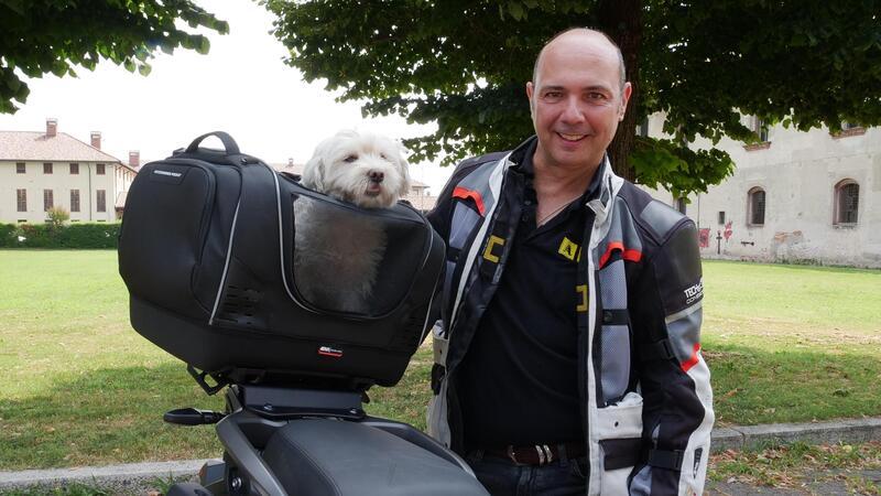 In moto con Dora! Grazie a Givi T525, la pet bag per gli amici a quattro zampe [VIDEO]