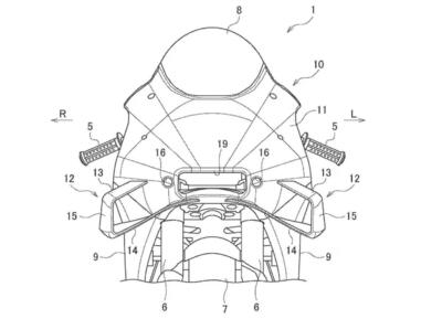 Aerodinamica: brevetto in stile MotoGP per Suzuki