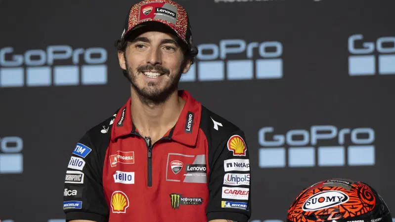 MotoGP 2024. GP di Aragon. Pecco Bagnaia sulla GP24: "La moto perfetta non esiste, agli ingegneri chiederei un po' pi&ugrave; di trazione"