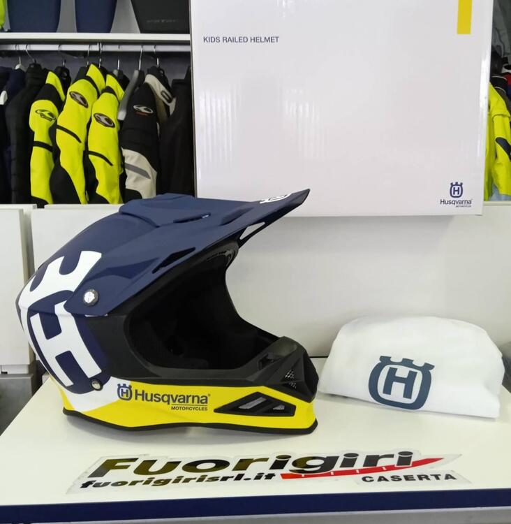 CASCO HUSQVARNA KIDS RAILED