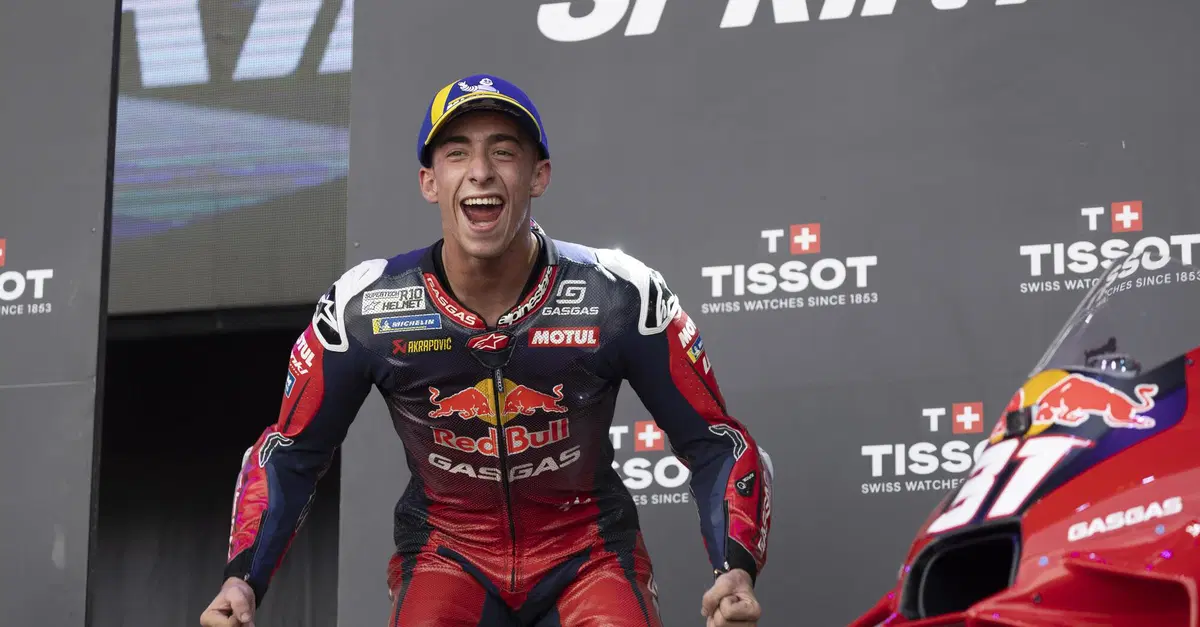 MotoGP 2024. GP di Aragon. Pedro Acosta: "Il mio primo "vero" podio. L'asfalto? Dovremmo farlo asciugare, ma facciamo tutto all'ultimo"