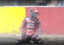 MotoGP 2024. GP di Aragon. Pecco Bagnaia sull'incidente: Mi ha visto, ho sbagliato a non considerare che era Alex Marquez: ha cercato il contatto