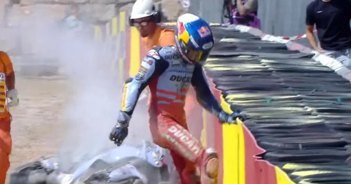 MotoGP 2024. GP di Aragon. Alex Marquez sull'incidente: "Se qualcuno poteva evitare il contatto era Pecco Bagnaia"