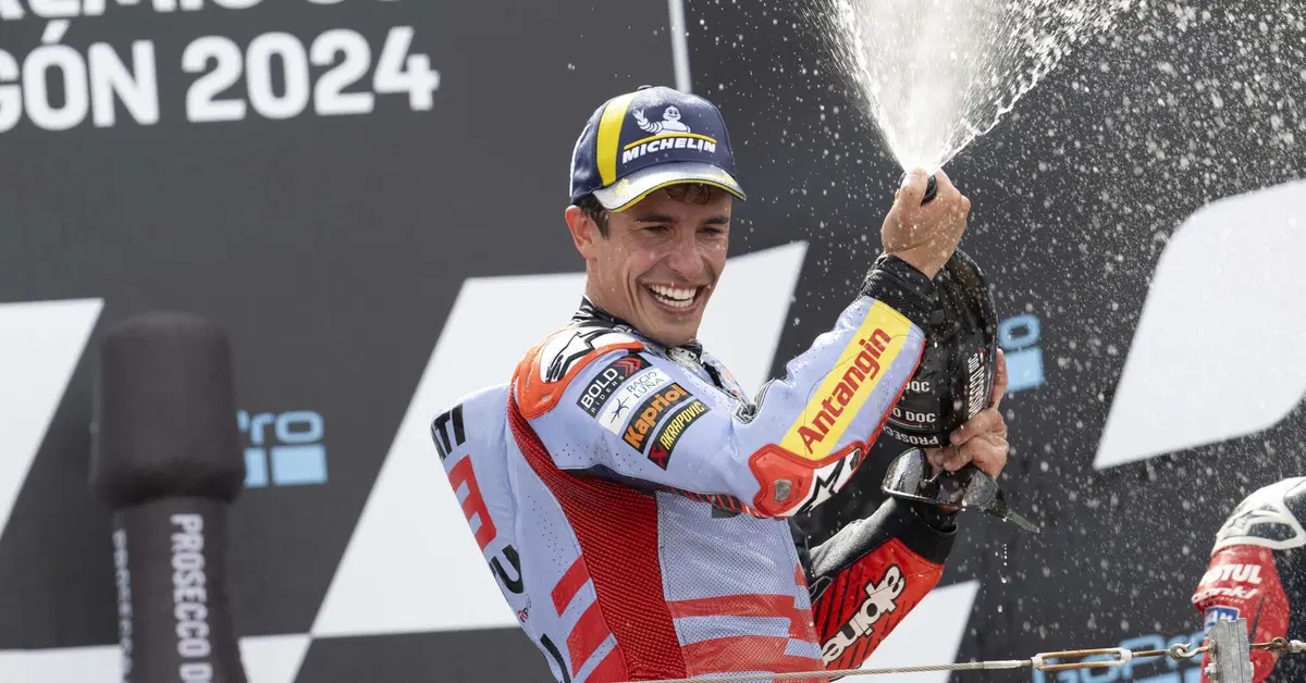 MotoGP 2024. GP di Aragon. Marc Marquez: "Ho rinunciato a tutto per questa vittoria"