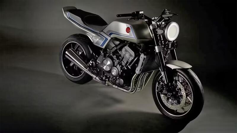 Una modern classic in stile Bol d&rsquo;Or basata sulla futura Honda Hornet 1000? 