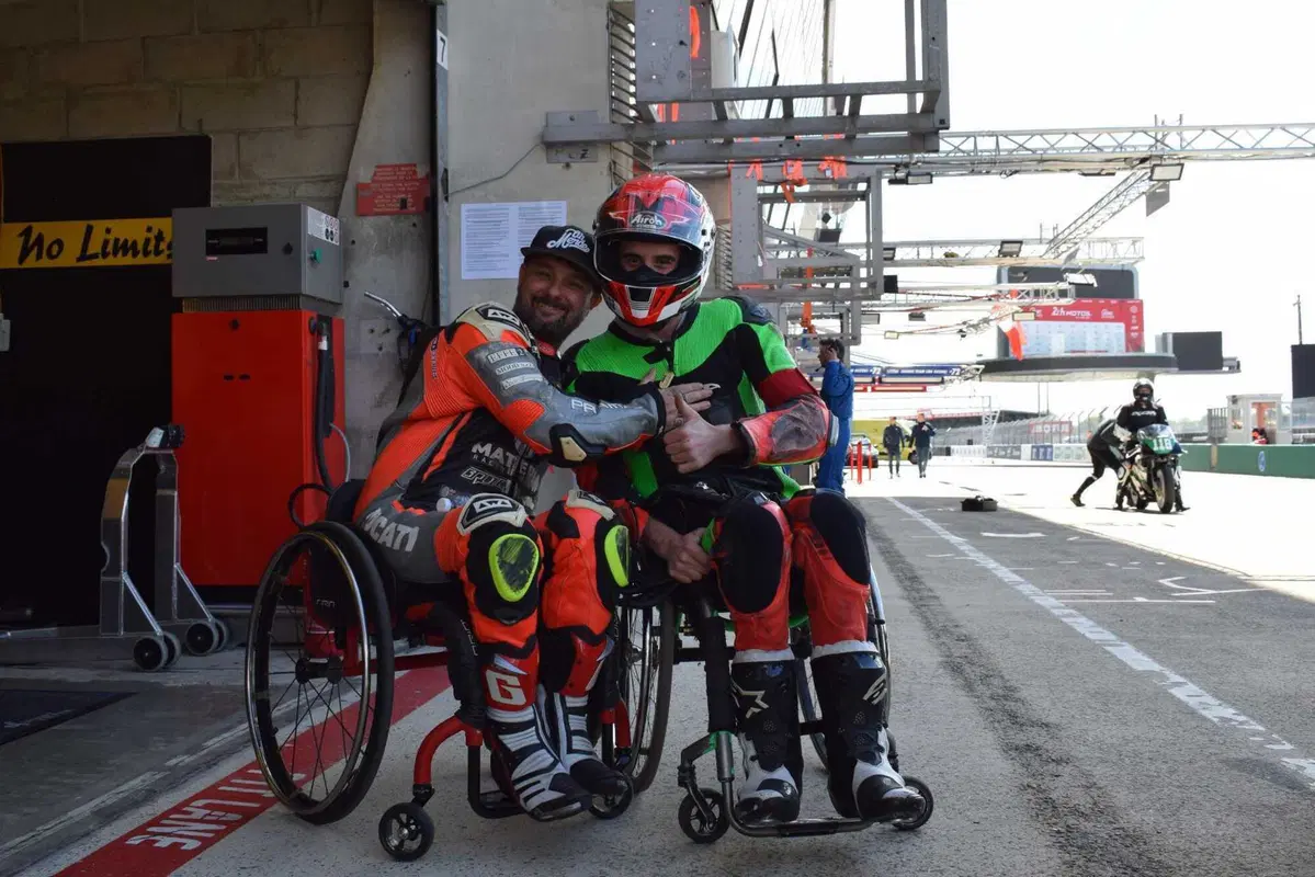 Alla 6 ore di SPA Francorchamps, per la prima volta un Team di soli piloti disabili (4)