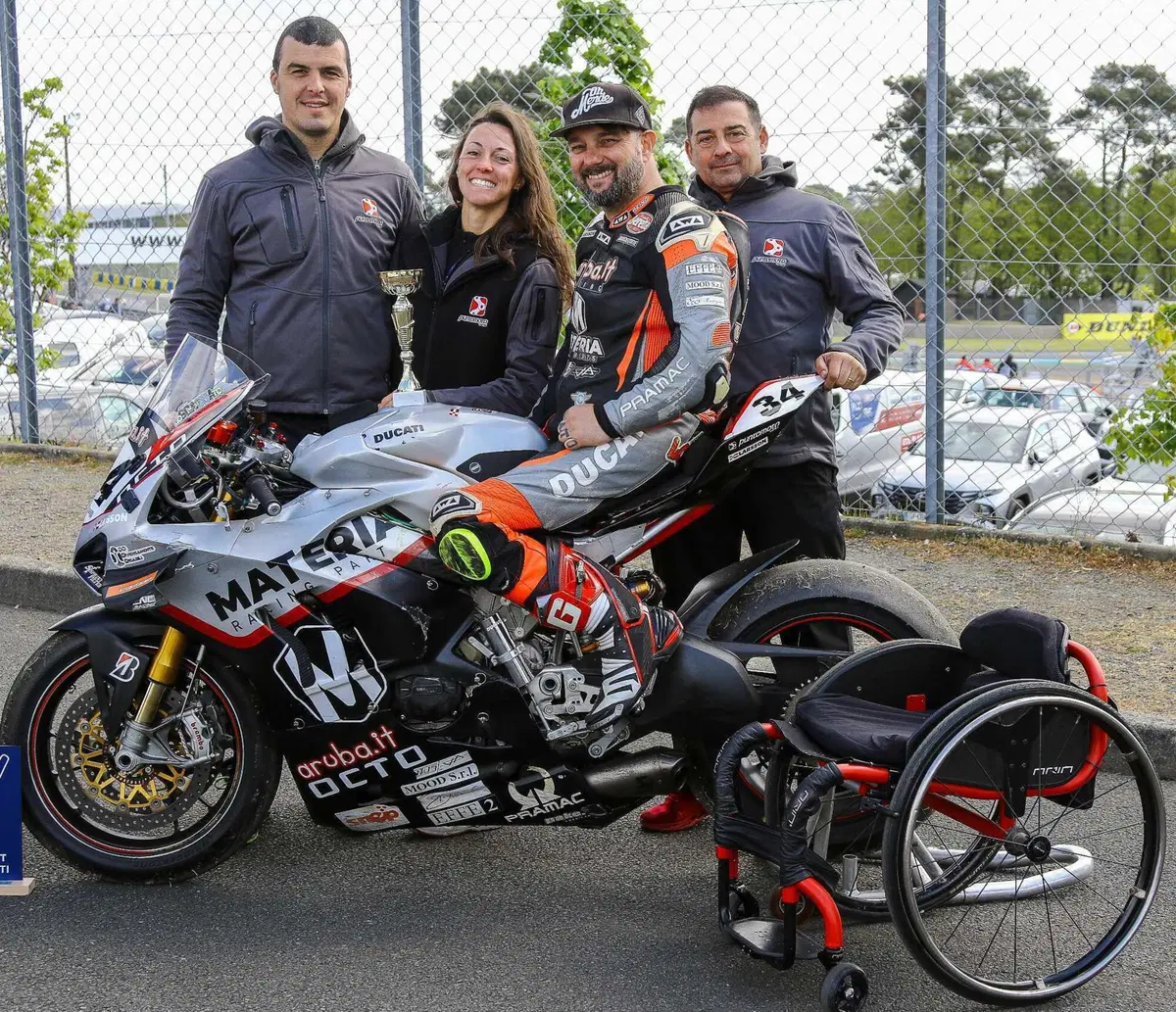 Alla 6 ore di SPA Francorchamps, per la prima volta un Team di soli piloti disabili