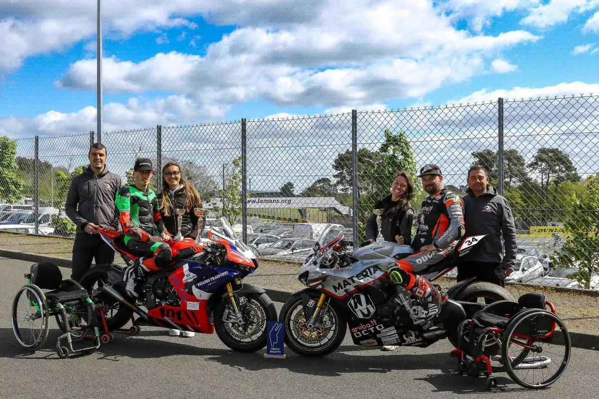 Alla 6 ore di SPA Francorchamps, per la prima volta un Team di soli piloti disabili (8)