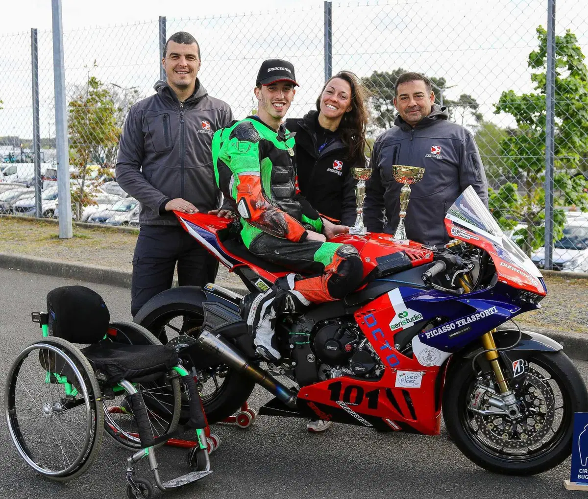 Alla 6 ore di SPA Francorchamps, per la prima volta un Team di soli piloti disabili (11)