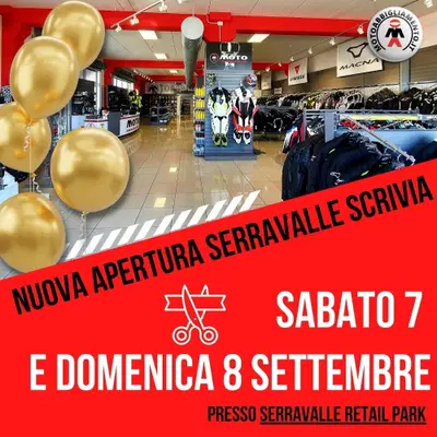 Motoabbigliamento sbarca a Serravalle Scrivia: un nuovo tempio per gli appassionati delle due ruote