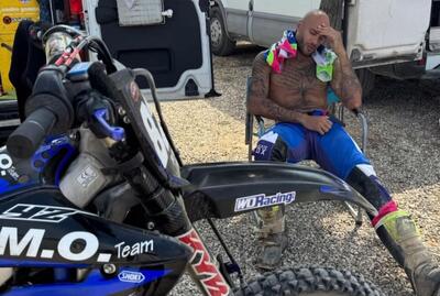 Marcell Jacobs fa motocross. E va fortissimo!