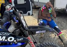 Marcell Jacobs fa motocross. E va fortissimo!