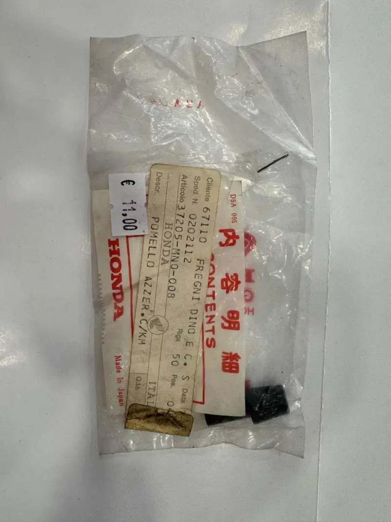 POMELLO AZZERAMENTO CONTA KM HONDA
