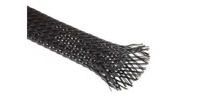 Guaina intrecciata copri cavi nera diametro intern Namz