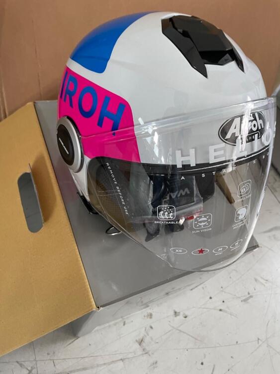 CASCO SCOOTER AIROH HELIOS UP