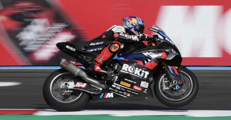 SBK 2024. BMW uber alles nelle FP1 di Magny Cours