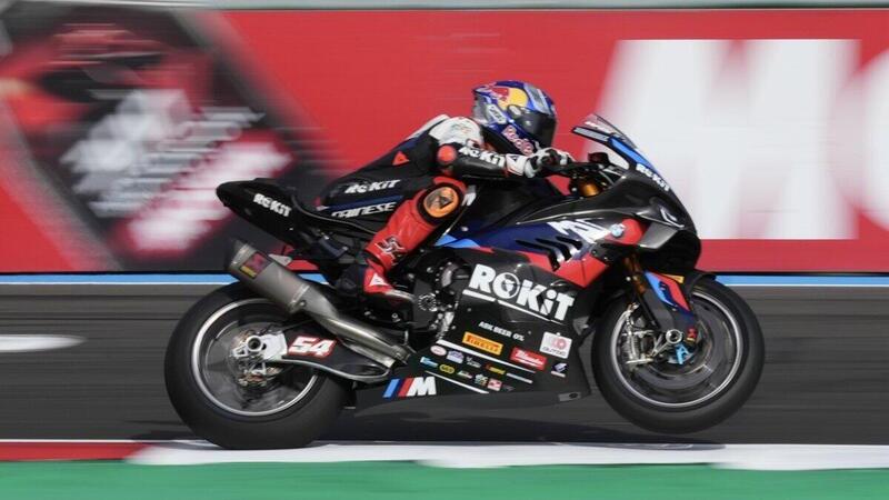 SBK 2024. BMW uber alles nelle FP1 di Magny Cours