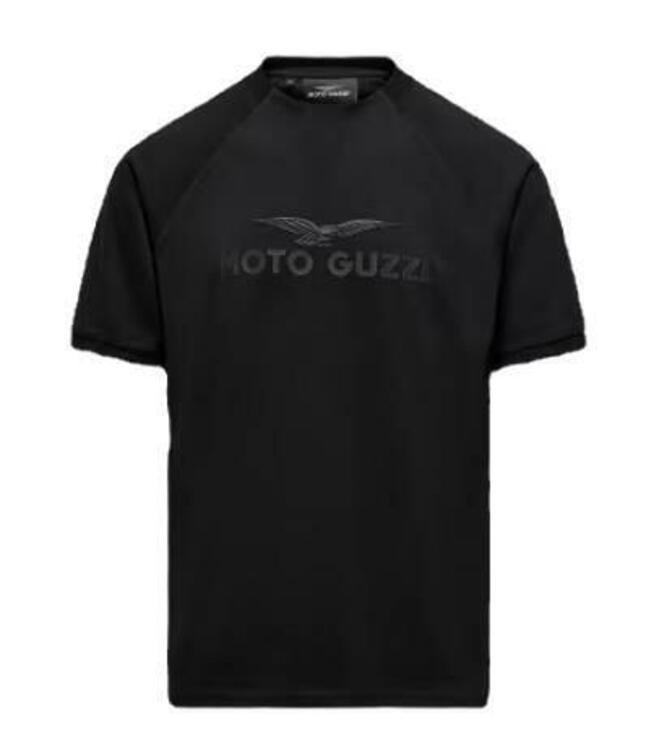 Essential T-SHIRT Black Moto Guzzi