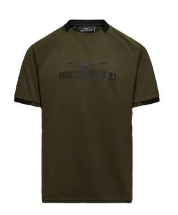 Essential T-SHIRT Green Moto Guzzi