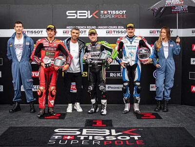 SBK 2024. Alex Lowes conquista la Superpole bagnata di Magny Cours