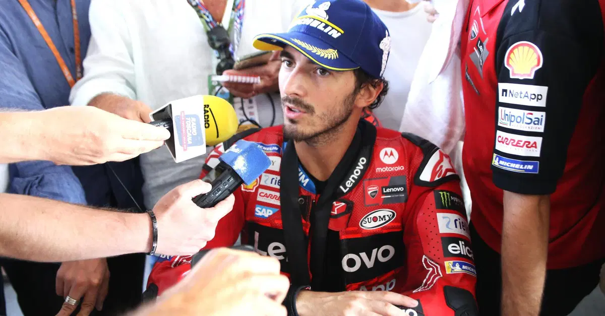 MotoGP 2024. GP di San Marino. Pecco Bagnaia: "&Egrave; un primo posto perso"