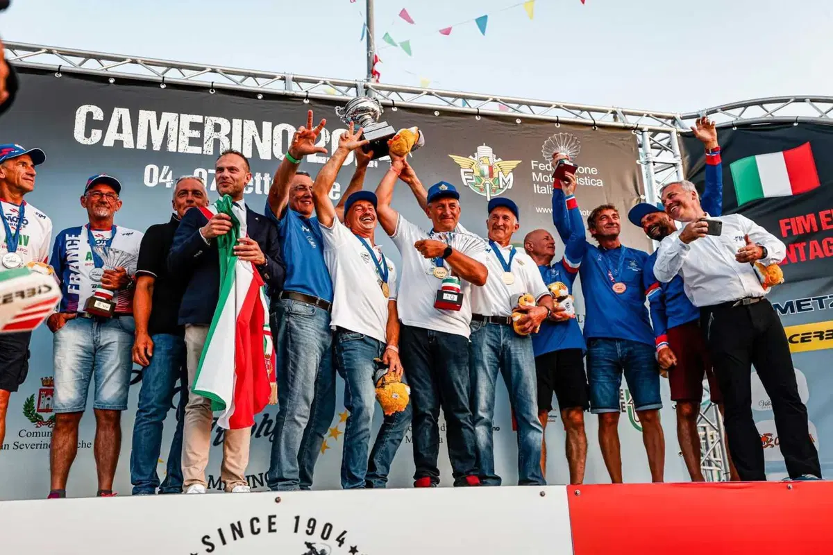Enduro. FIM Vintage Trophy. Camerino è Tris Italia: Giorgio Grasso, Tullio Pellegrinelli, Enrico Tortoli [VIDEO] (27)