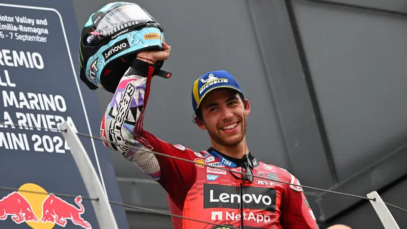 MotoGP 2024. GP di San Marino. Enea Bastianini: "Il mondiale? Ci credo pi&ugrave; di prima che arrivassi qui"