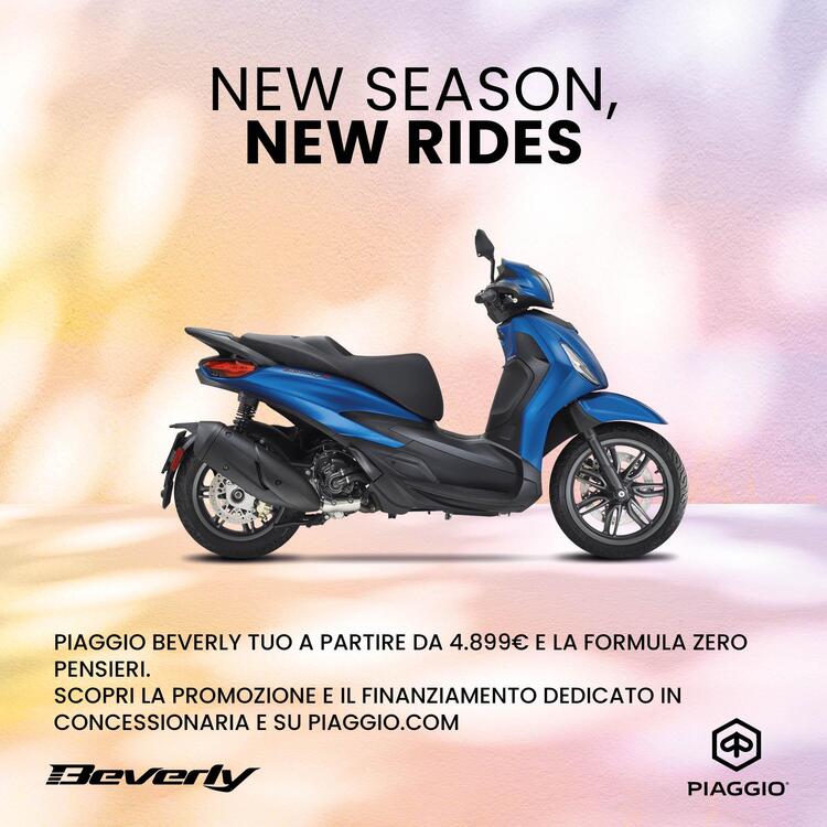 Piaggio Beverly 300 ABS-ASR (2021 - 24)