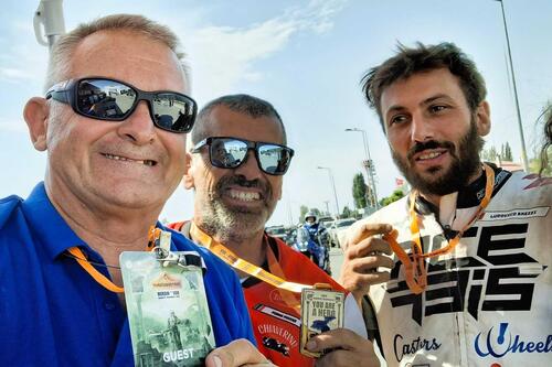 Rally-Raid. Transanatolia. Vince Lorenzo Santolino, Sherco, Botturi e Drusiani, Yamaha, a podio (4)