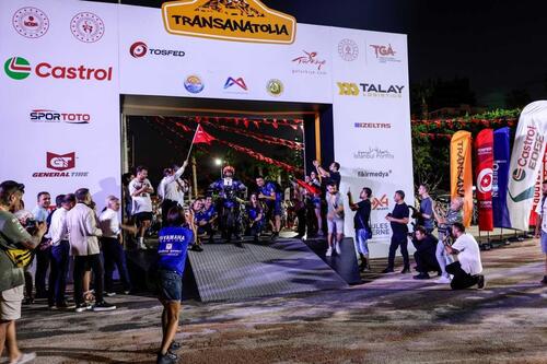 Rally-Raid. Transanatolia. Vince Lorenzo Santolino, Sherco, Botturi e Drusiani, Yamaha, a podio (5)