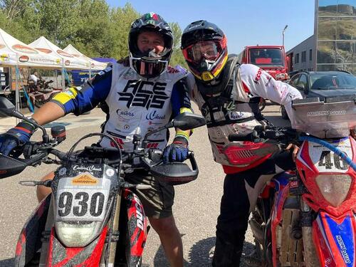 Rally-Raid. Transanatolia. Vince Lorenzo Santolino, Sherco, Botturi e Drusiani, Yamaha, a podio (6)