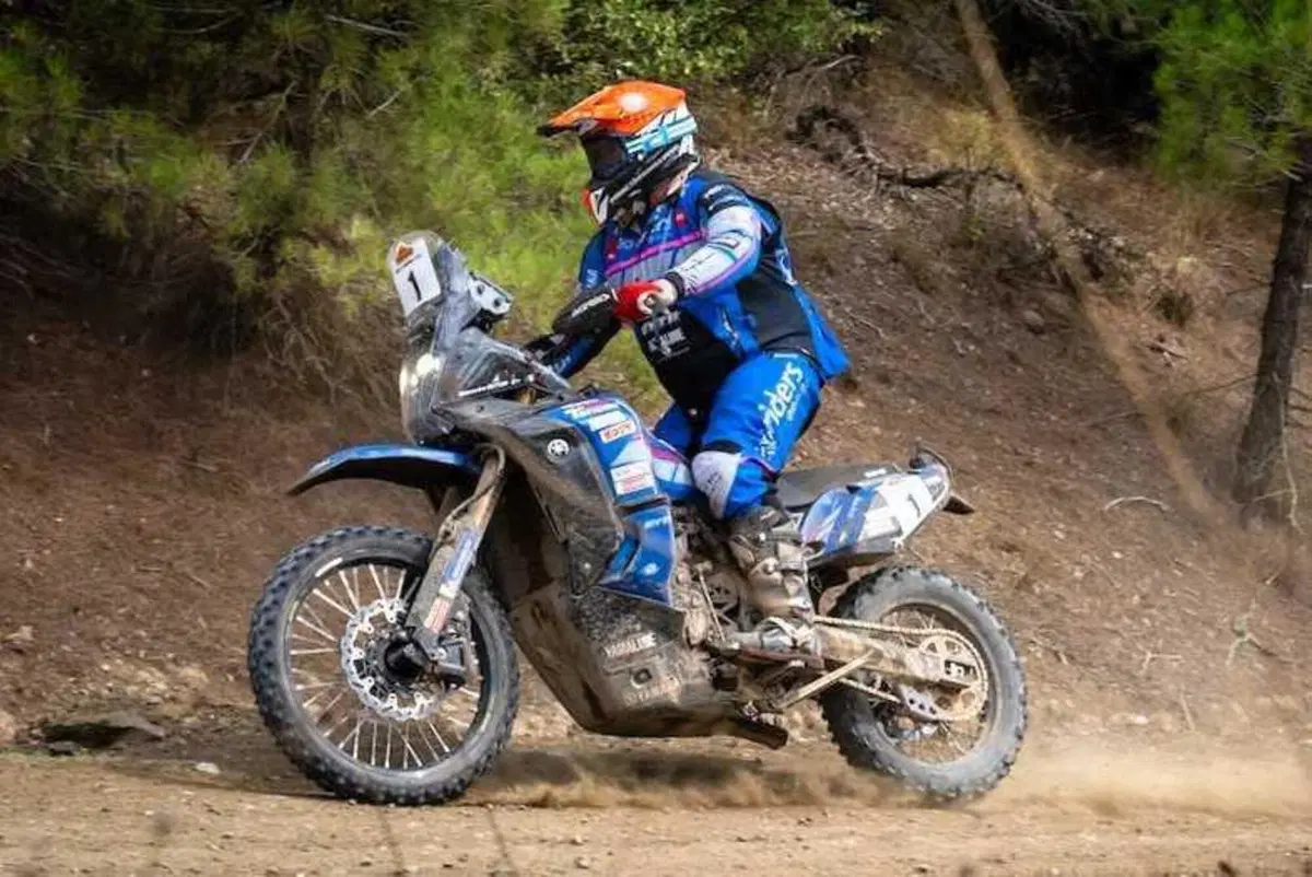 Rally-Raid. Transanatolia. Vince Lorenzo Santolino, Sherco, Botturi e Drusiani, Yamaha, a podio (15)