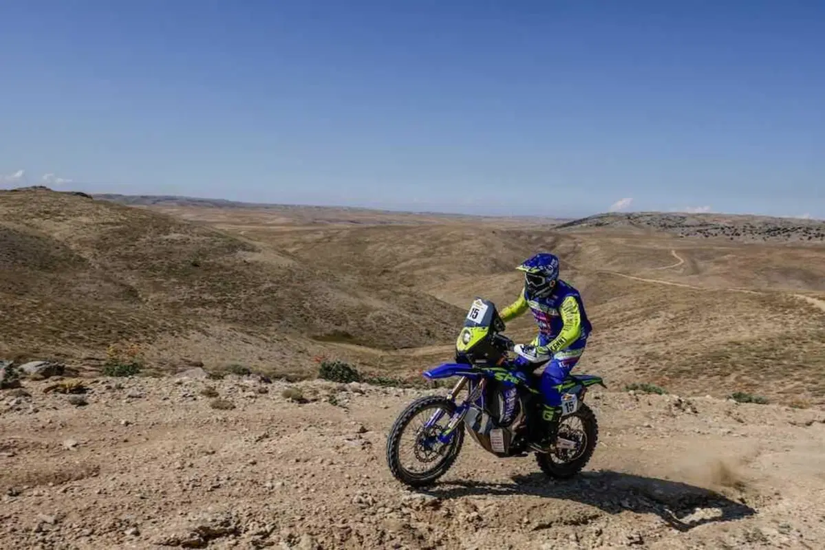 Rally-Raid. Transanatolia. Vince Lorenzo Santolino, Sherco, Botturi e Drusiani, Yamaha, a podio (17)