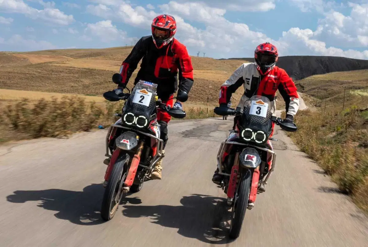 Rally-Raid. Transanatolia. Vince Lorenzo Santolino, Sherco, Botturi e Drusiani, Yamaha, a podio (22)