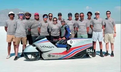Nuovo primato mondiale: la moto elettrica Voxan Ohio State RW-5 stabilisce 4 record