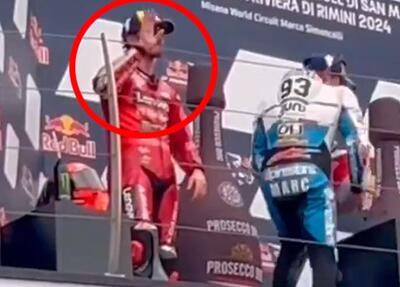 Bagnaia ferma i fischi a Misano: ben fatto!