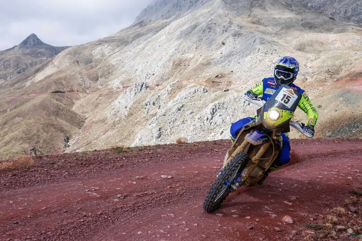 Rally-Raid. Transanatolia. Vince Lorenzo Santolino, Sherco, Botturi e Drusiani, Yamaha, a podio (29)