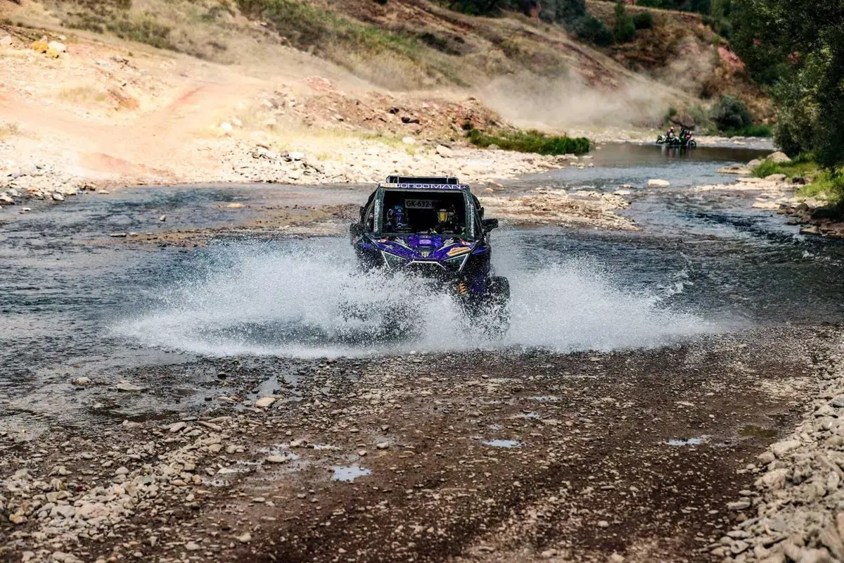 Rally-Raid. Transanatolia. Vince Lorenzo Santolino, Sherco, Botturi e Drusiani, Yamaha, a podio (34)